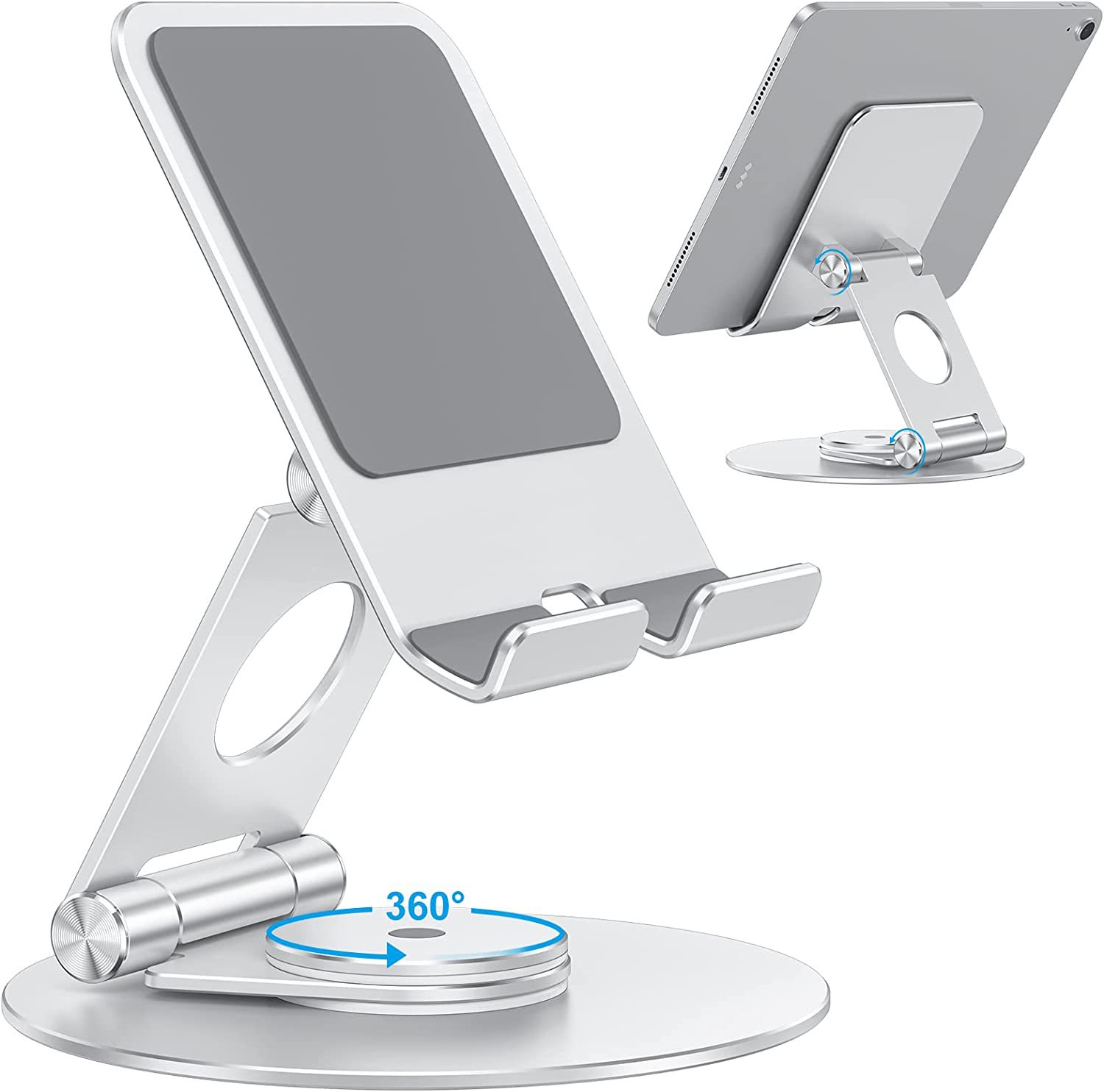 tablet Desktop stand Swivel aluminum stand for ipad mobile phone stand