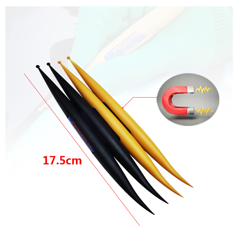 Magnetic Dual-Head Tint Squeegee Set - 2-Piece Plastic Tool with Pointed & Round Tips for Precision Auto Film and PPF Work in Tight Gaps FR-10