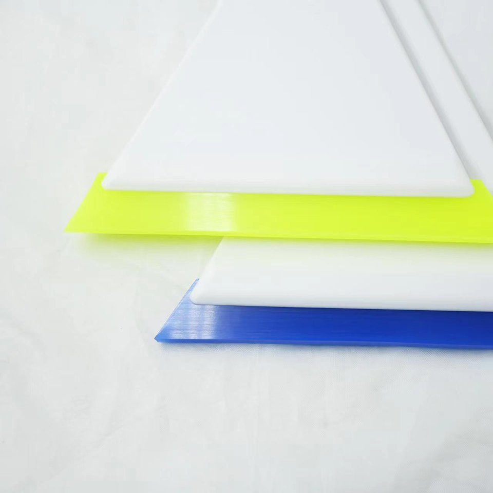 Handle Tint Squeegee for Car Window Tint & PPF Installation | Professional Triangle Hard Rubber Scraper for Scratch-Free Application, Glass Cleaning &