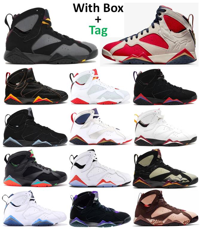 Men Basketball Shoes Bordeaux Raptor Hare Citrus Cardinal White Infrared French Blue Barcelona Trophy Black Olive Chambray Ray Allen Pantone Patta Sneakers