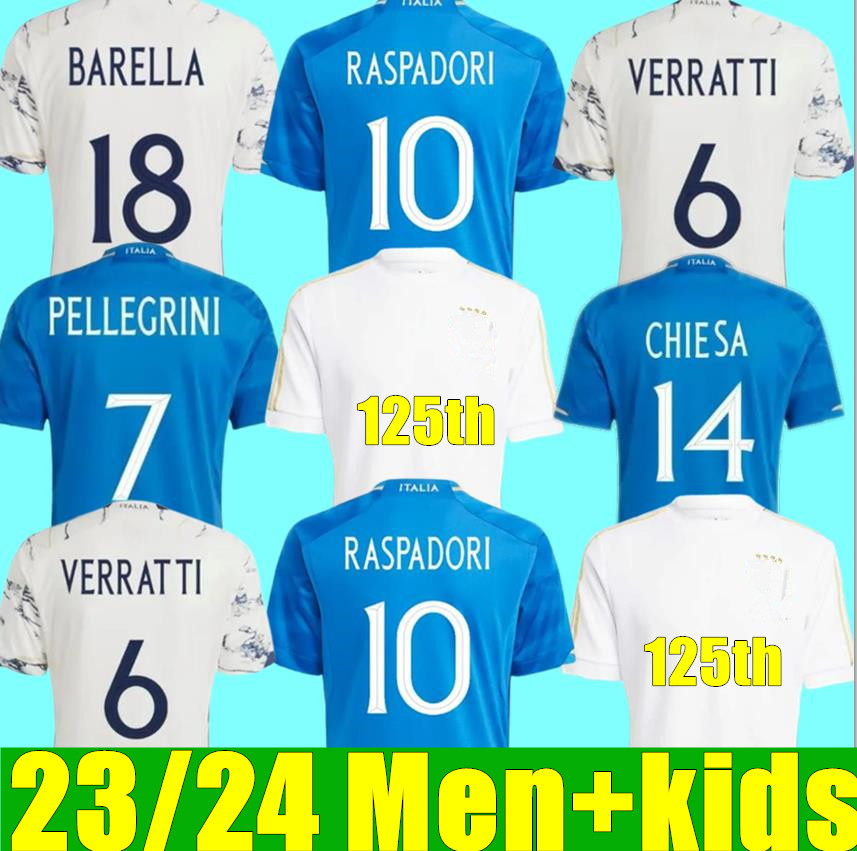 Italia FANS Player 2023 BONUCCI soccer Jerse JORGINHO INSIGNE VERRATTI men kids FOOTBALL SHIRTS CHIESA BARELLA CHIELLINI PELLEGRINI ItalyS 125 year sanniversary, Adult away+league patch
Italia FANS Player 2023 BONUCCI soccer Jerse JORGINHO INSIGNE VERRATTI men kids FOOTBALL SHIRTS CHIESA BARELLA CHIELLINI PELLEGRINI ItalyS 125 year sanniversary, Adult away+league patch