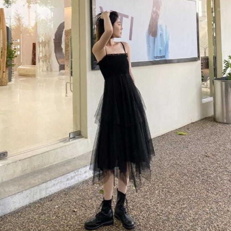 Work Dresses Design Korean Women Fashion Elegant Blazer Vintage Two Piece Set Advanced Slingdress Blazers Femme Robe Vestido De Mujer