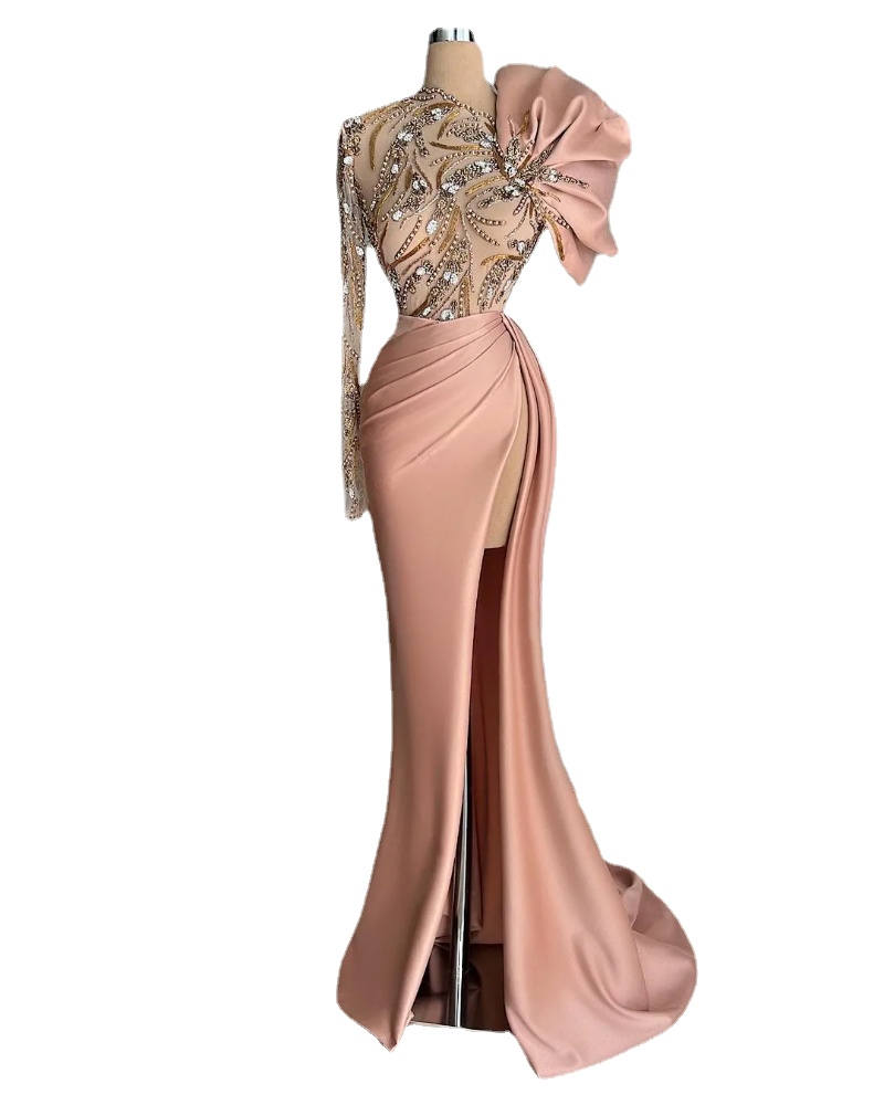 Plus Size Arabic Aso Ebi Champagne Luxurious Mermaid Prom Dresses Beaded Crystals Evening Formal Party Second Reception Birthday Engagement Gowns Dress ZJ137, Same as picture
Plus Size Arabic Aso Ebi Champagne Luxurious Mermaid Prom Dresses Beaded Crystals Evening Formal Party Second Reception Birthday Engagement Gowns Dress ZJ137, Same as picture