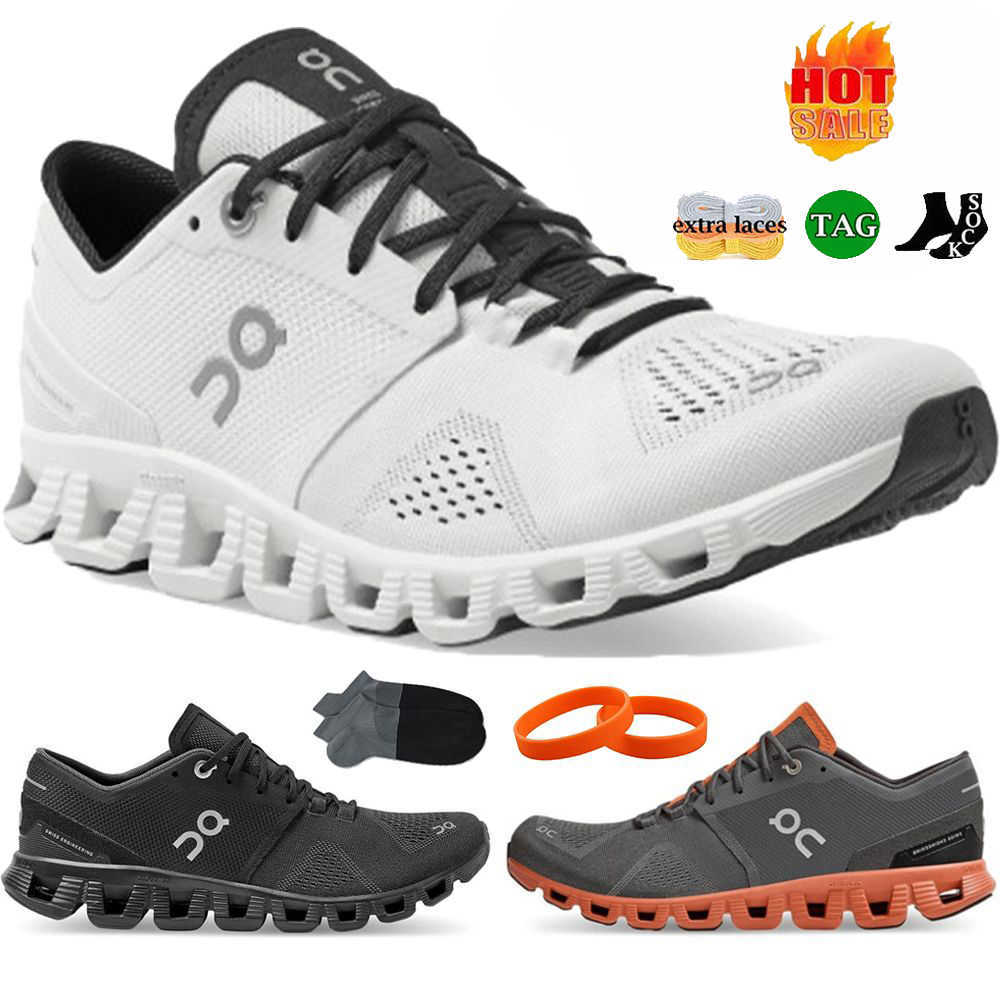 On Cloud X Running Shoes Men Women Designer Sneaker Black White Women Rust RedSwiss Engineering Cloudtec Breathable Indoor Outdoor Sports Trainers Size EUR 36-45
On Cloud X Running Shoes Men Women Designer Sneaker Black White Women Rust RedSwiss Engineering Cloudtec Breathable Indoor Outdoor Sports Trainers Size EUR 36-45