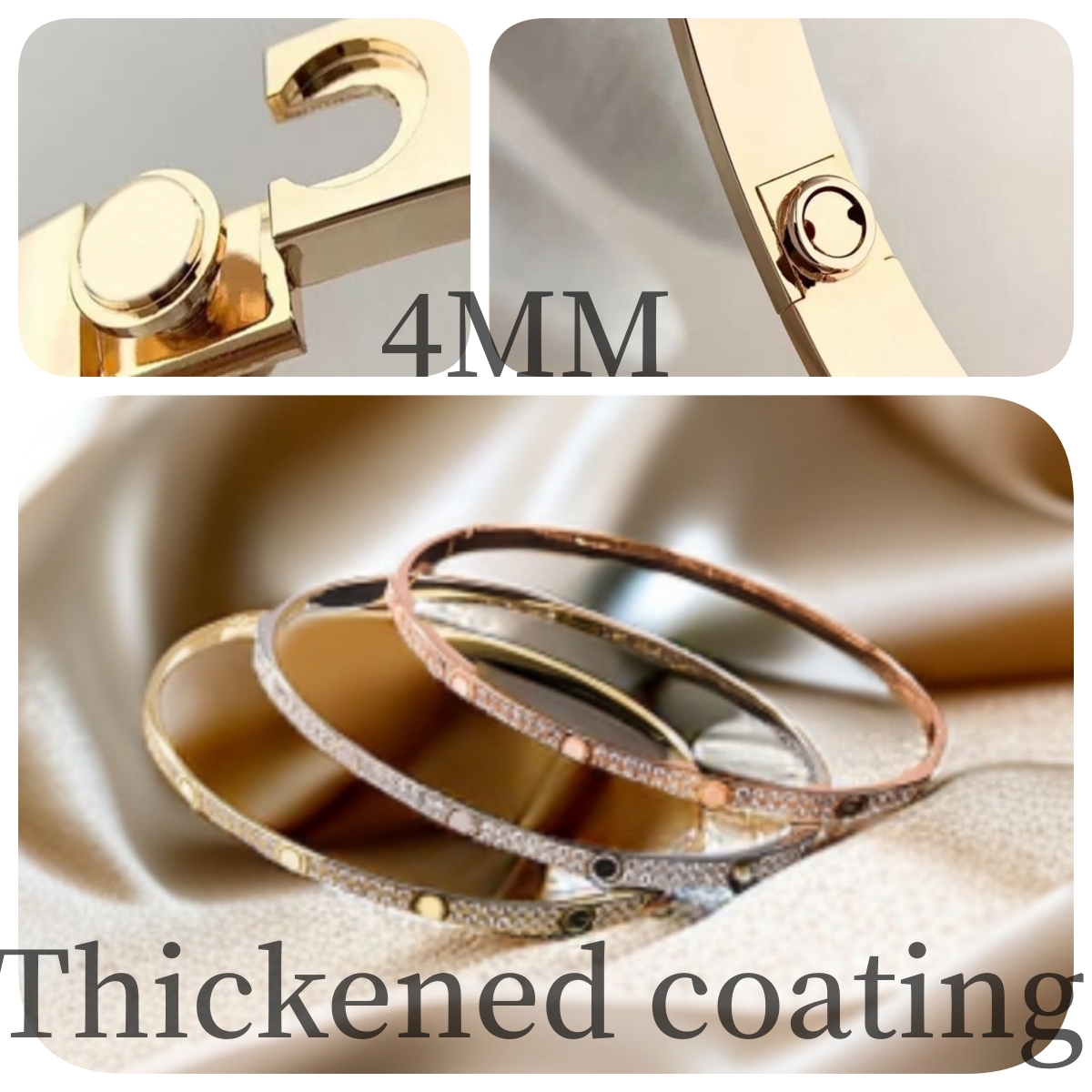 Screw bracelet bracelets 4mm narrow version full diamonds bangle luxury bracelet Thickened coating 2023 fashion designer jewelry for man womens gift 5A without box
Screw bracelet bracelets 4mm narrow version full diamonds bangle luxury bracelet Thickened coating 2023 fashion designer jewelry for man womens gift 5A without box