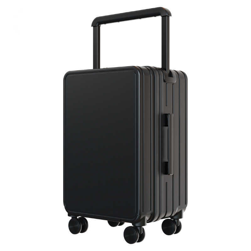 Casual Travel PC Suitcase Wide Trolley Case Universal Wheel Large Capacity Luggage 24 Inch Suitcase 0619-222
