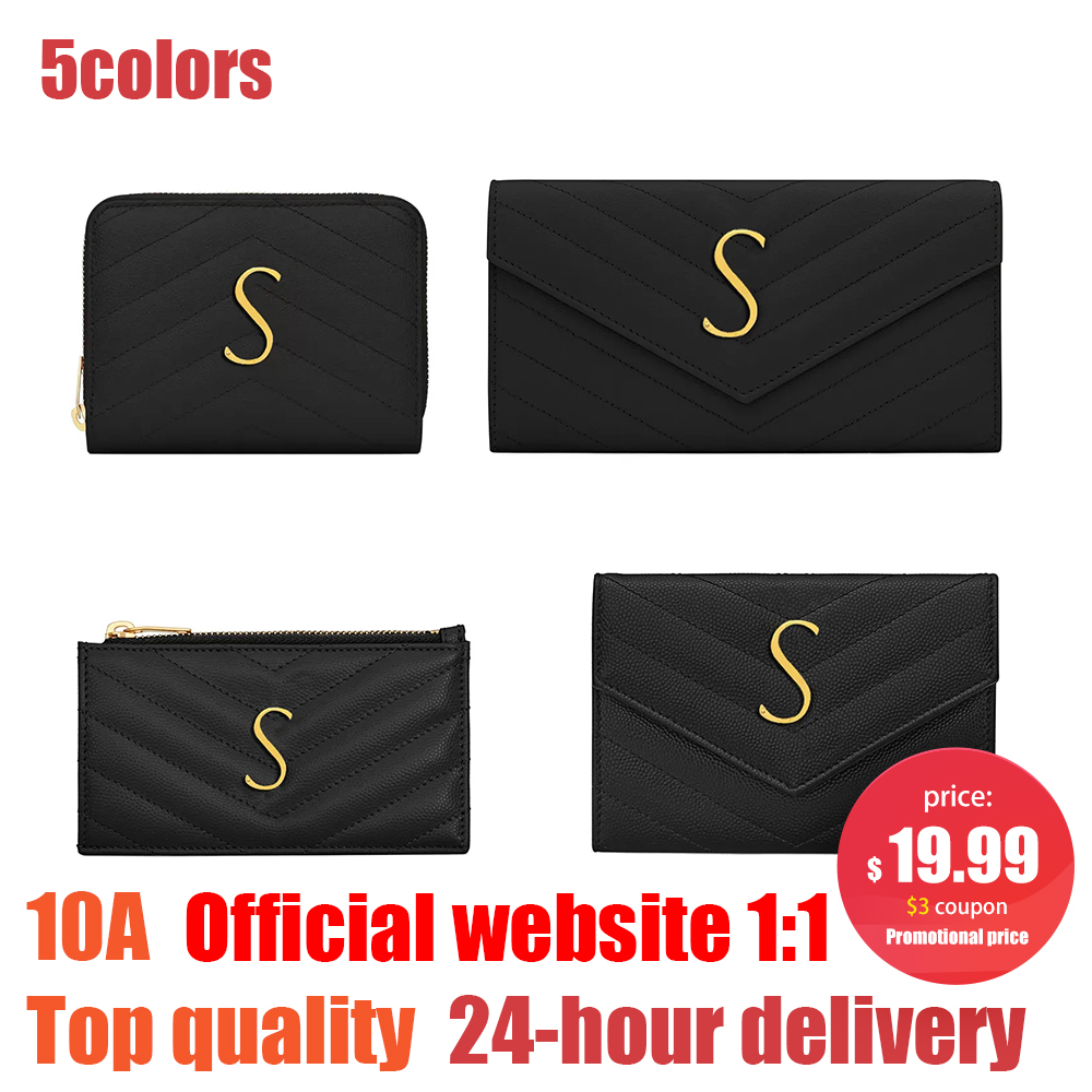 5 types wallets Coin Purses Cassandre caviar Card Holders purse Womens luxurys Designer banknote leather cardholder Credit Card slot mens Key Wallets Clutch bag box, 1-red gold
5 types wallets Coin Purses Cassandre caviar Card Holders purse Womens luxurys Designer banknote leather cardholder Credit Card slot mens Key Wallets Clutch bag box, 1-red gold