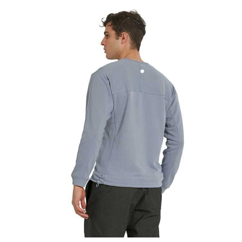 Lulu Men Long Sleeve Workout Tops Breathable Crewneck Sweatshirts with Zipper Pocket Gym Running Casual Sports Hoodies, Gray
Lulu Men Long Sleeve Workout Tops Breathable Crewneck Sweatshirts with Zipper Pocket Gym Running Casual Sports Hoodies, Gray