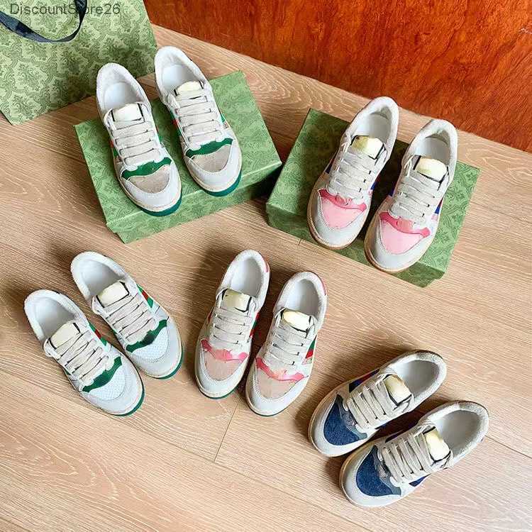 High Quality Men Ladies guccis Casual Shoes Fashion Vintage Old Dirty Leather Lace Up Sneakers
High Quality Men Ladies guccis Casual Shoes Fashion Vintage Old Dirty Leather Lace Up Sneakers