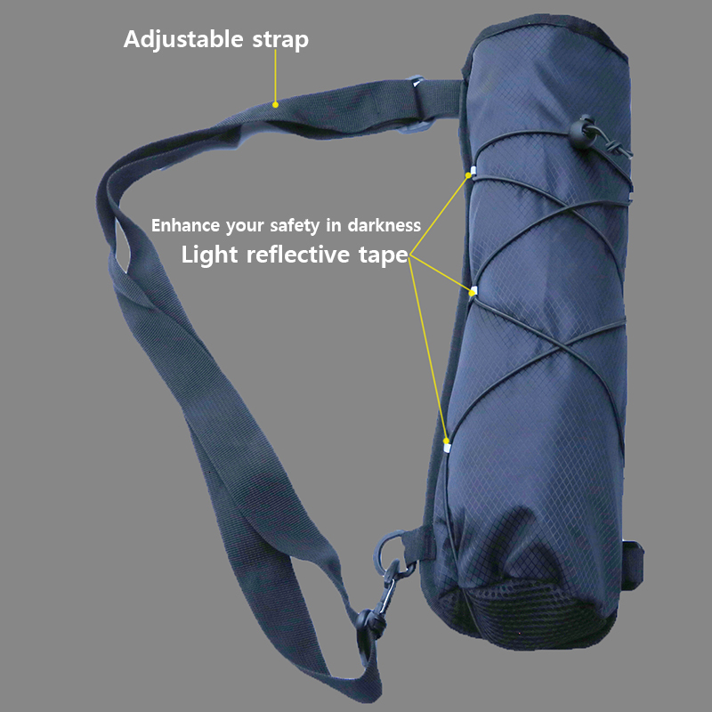 Outdoor Bags Trekking Poles Carry Bag Waterproof Collapsible Alpenstock Storage Crossbody Shoulder Hiking Sticks Pounch 230617