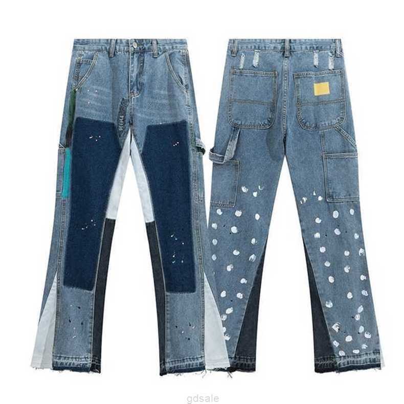 Men's Jeans Fashion Galleries Casual Pants Street Patchwork Wash Flared Unisex Hip Hop Versatileuas7, As shown in figure
Men's Jeans Fashion Galleries Casual Pants Street Patchwork Wash Flared Unisex Hip Hop Versatileuas7, As shown in figure