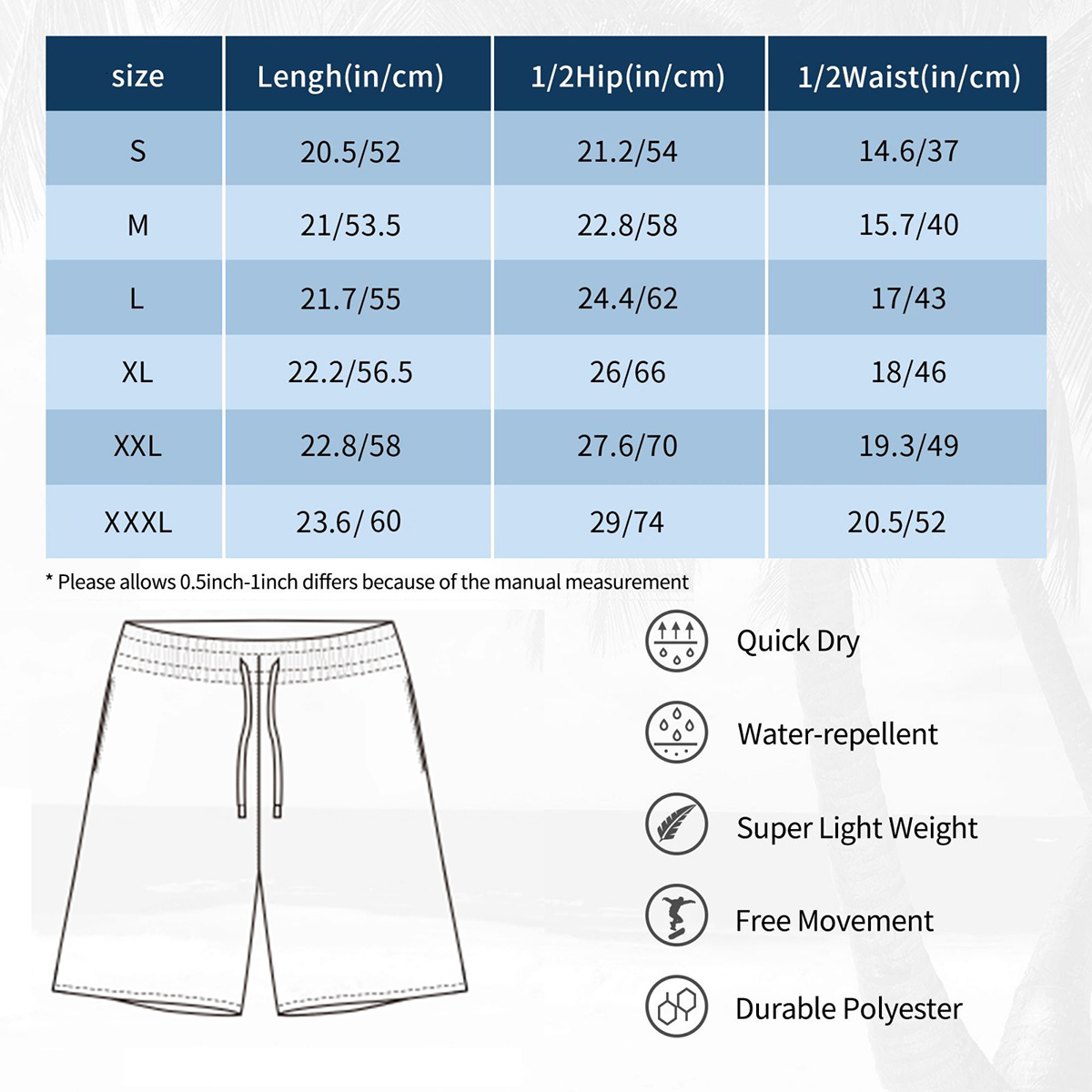 Men's Swimwear Men's Swimwear Casual Shorts Men Van Halen Band Clothes Shorts Breathable Quick Dry Running Sports Shorts Men Pop Bands Fashi