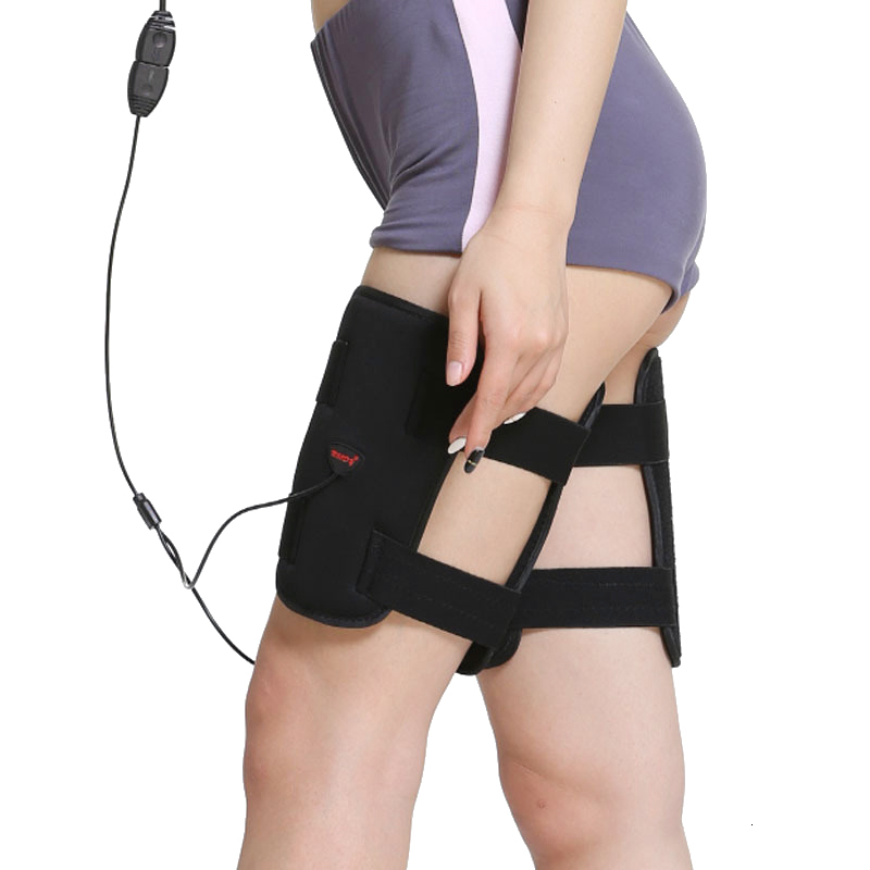 Leg Massagers Electric muscle stimulator EMS leg massager fat burning weight loss equipment weight loss belt thick fitness machine 230617
