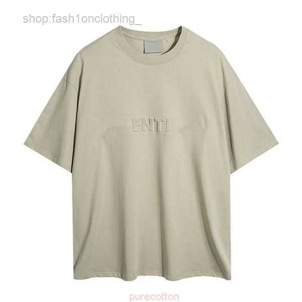 FOG ESS Es Men's t Shirts God Multi Thread Season Front Three-dimensional Letter Round Neck Short Sleeve T-shirt 6 F9Q1
FOG ESS Es Men's t Shirts God Multi Thread Season Front Three-dimensional Letter Round Neck Short Sleeve T-shirt 6 F9Q1