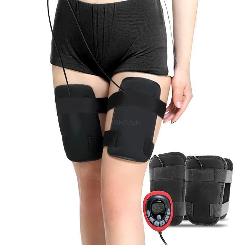 Leg Massagers Electric muscle stimulator EMS leg massager fat burning weight loss equipment weight loss belt thick fitness machine 230617