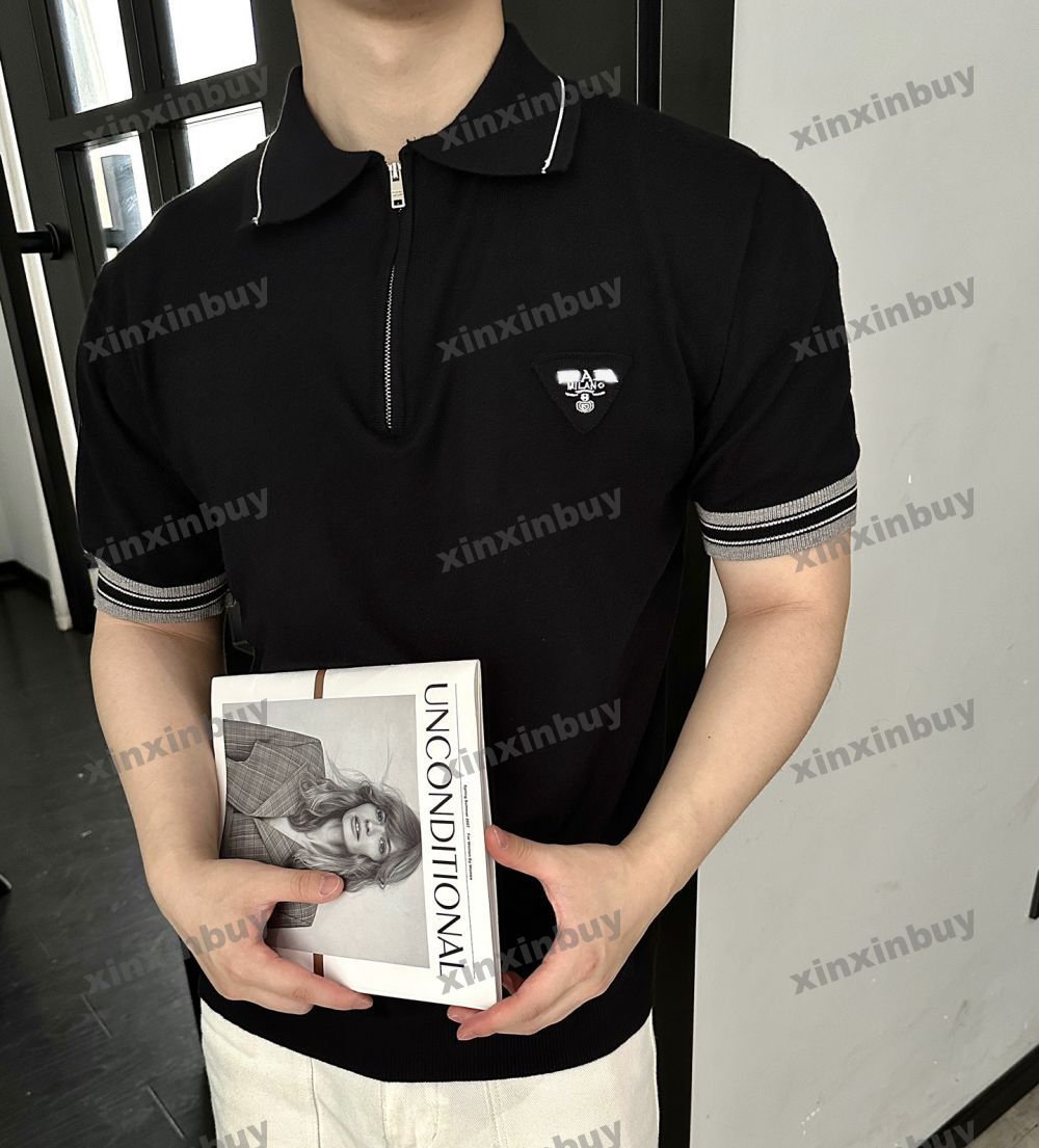 xinxinbuy Men designer Tee t shirt 23ss Knitting Milano pattern embroidery short sleeve cotton women black S-2XL, 01
xinxinbuy Men designer Tee t shirt 23ss Knitting Milano pattern embroidery short sleeve cotton women black S-2XL, 01