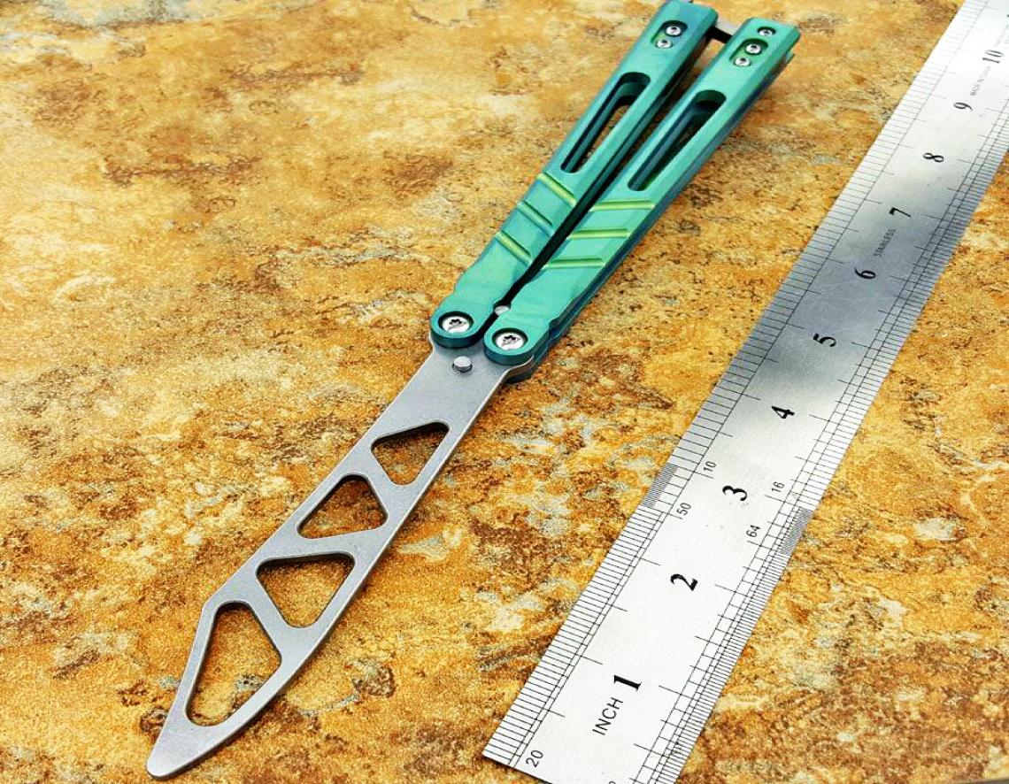 balisong sandwich D2 blade titanium handle butterfly trainer training knife not sharp Crafts Martial arts Collection knvies xmas g3125928
balisong sandwich D2 blade titanium handle butterfly trainer training knife not sharp Crafts Martial arts Collection knvies xmas g3125928