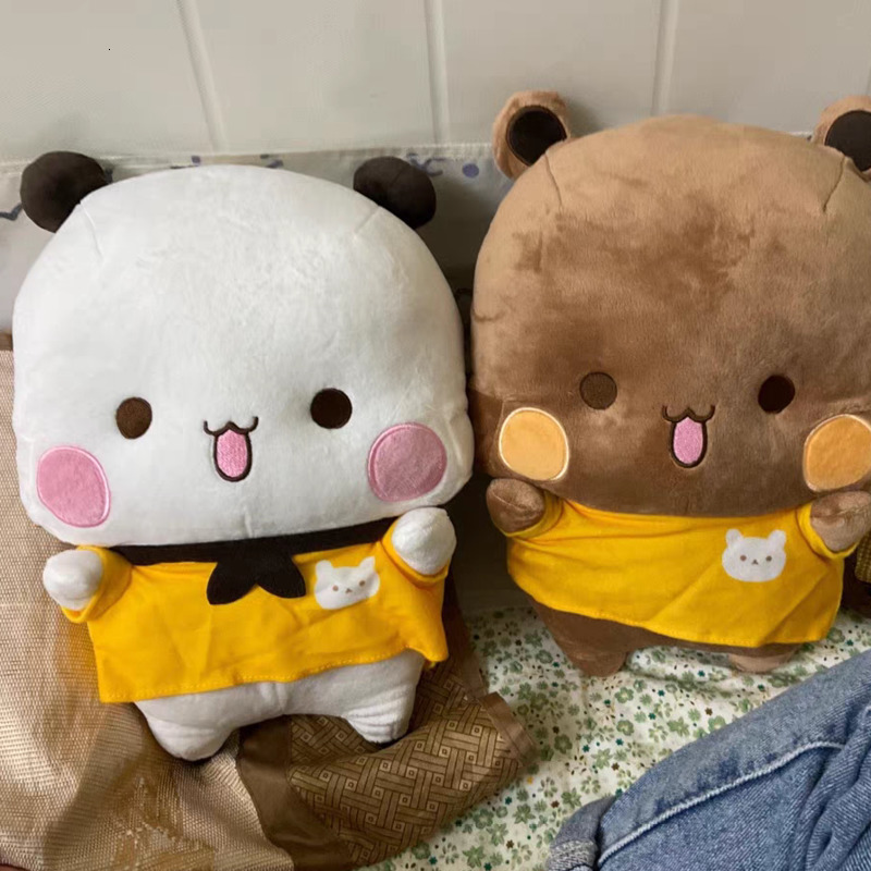 

Stuffed Plush Animals Yier Panda Bubu And Dudu Cute Cartoon Bear Mitao Kawaii Toy Soft Pillow Doll Room Decor Childrens Day Kid Gift 230617, Type 2