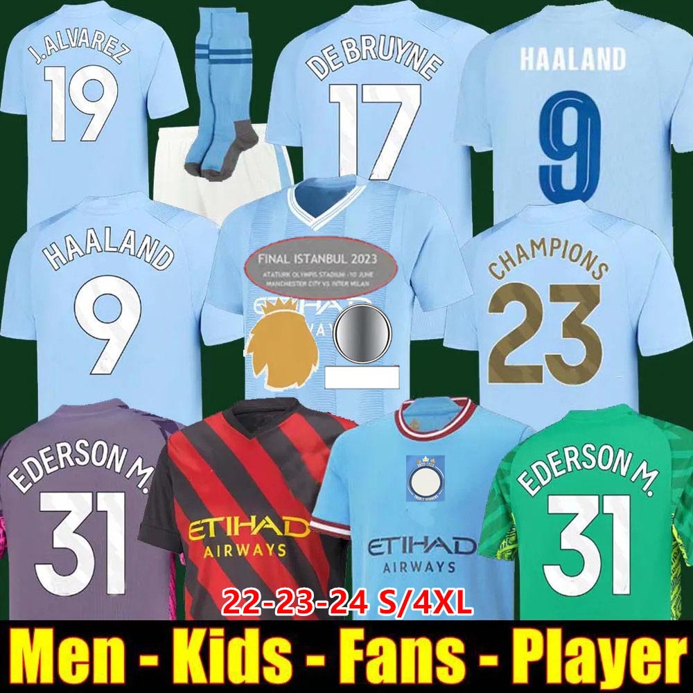 22 23 24 Best Quality HAALAND SOCCER JERSEYS GREALISH STERLING MANS CITIES MAHREZ fans player version DE BRUYNE FODEN 2023 football tops shirt kids kit sets uniform
22 23 24 Best Quality HAALAND SOCCER JERSEYS GREALISH STERLING MANS CITIES MAHREZ fans player version DE BRUYNE FODEN 2023 football tops shirt kids kit sets uniform