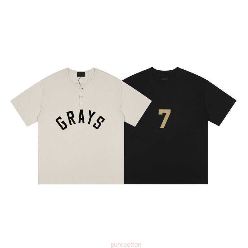 FOG Men's T-shirts Ess Tees American Fashion Clothing Brand Essen Season 7 Flocking Letter Short Sleeve Mens Womens Underlay Tshirt, Black4
FOG Men's T-shirts Ess Tees American Fashion Clothing Brand Essen Season 7 Flocking Letter Short Sleeve Mens Womens Underlay Tshirt, Black4