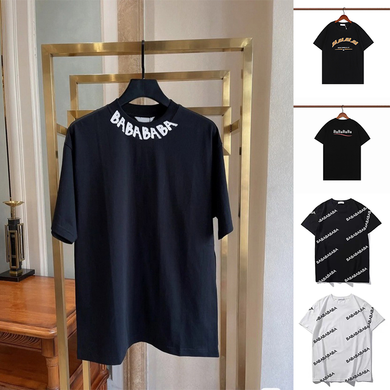 2023 Balencaigas Tees Mens Womens Designers T Shirt Men Women High Quality Letter Print Casual Tshirts Short Sleeve Fashion polos Mans T-Shirt 23ss
2023 Balencaigas Tees Mens Womens Designers T Shirt Men Women High Quality Letter Print Casual Tshirts Short Sleeve Fashion polos Mans T-Shirt 23ss