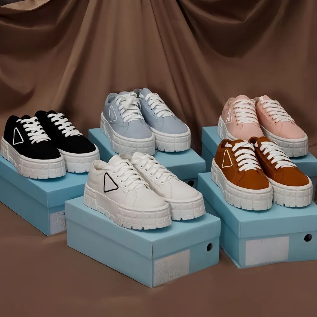 Designer Sneakers Gabardine Nylon Casual Shoes Brand Wheel Trainers Luxury Canvas Sneaker Fashion Platform Solid Heighten Shoe With Box, Color 3
Designer Sneakers Gabardine Nylon Casual Shoes Brand Wheel Trainers Luxury Canvas Sneaker Fashion Platform Solid Heighten Shoe With Box, Color 3