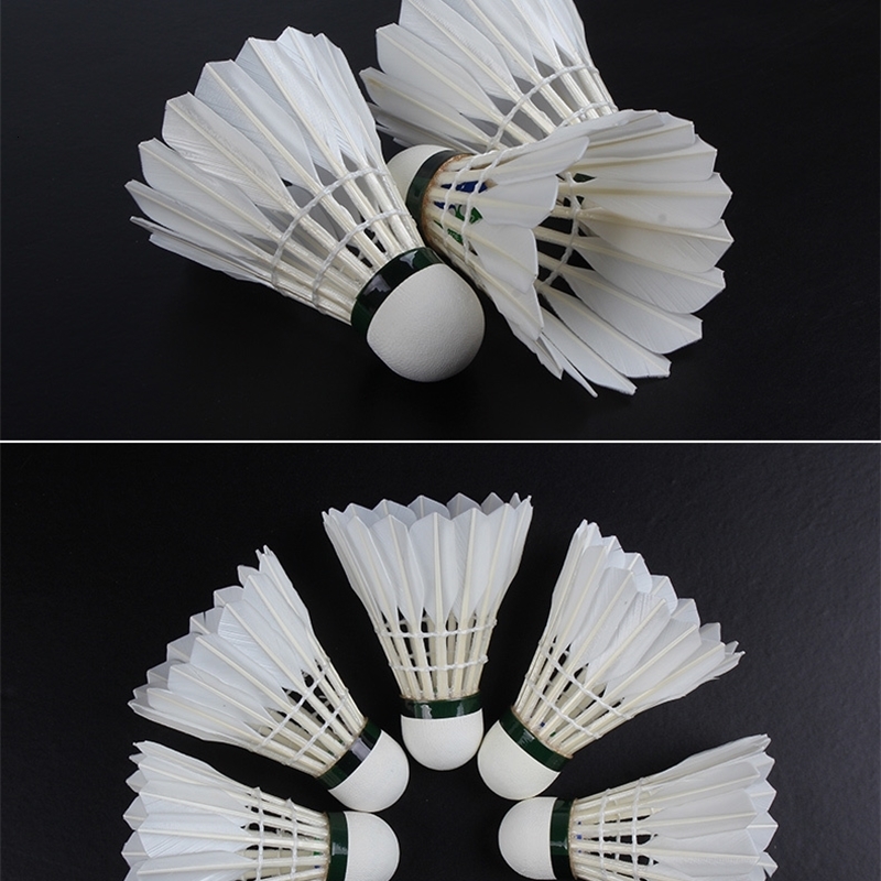 Badminton Shuttlecocks 100 Genuine Shuttlecock High Level For Competition Resistance Training Cock 230616