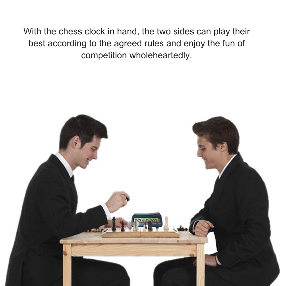 Chess Games Chess Digital Timer Professional Count Up Down Timer Plastic Battery Powered Multifunctional Lightweight for Family Personal Use 230617 - view 5