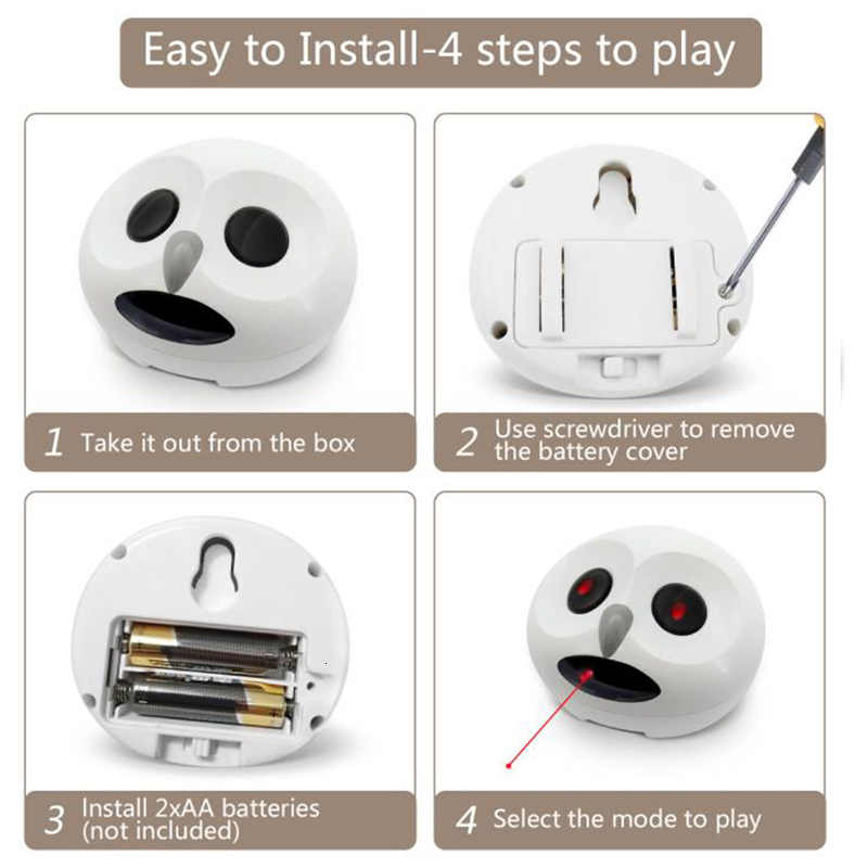 Cat Toys Funny Cat Laser Toy Red Dot Automatic Interactive Laser Pointer Cat Toy Led Light Invigorating Teaser Training Gatos Accesorios 230617