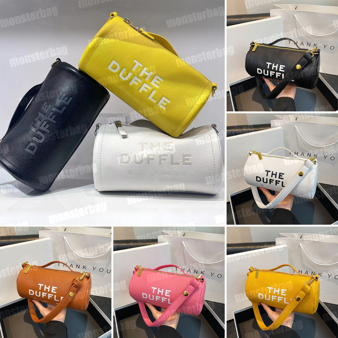 Designer The Leather Duffle Bag Marc Jocobs Bag Shoulder Barrel Shaped Tote Women Marc Lady Crossbody Top Quality Leather Luxury Handbag Beach, Color 6
Designer The Leather Duffle Bag Marc Jocobs Bag Shoulder Barrel Shaped Tote Women Marc Lady Crossbody Top Quality Leather Luxury Handbag Beach, Color 6