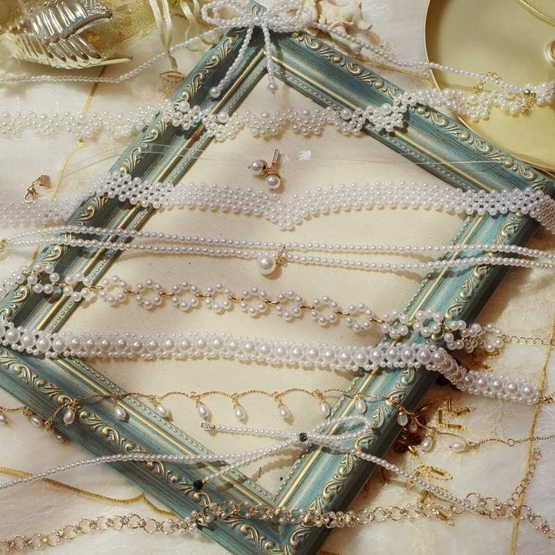 Beaded Necklaces Zovoli Dainty Pearl Flower Bow Knot Choker Necklace Long Chain Heart Coin Pendant for Women Fashion Jewelry 230613
Beaded Necklaces Zovoli Dainty Pearl Flower Bow Knot Choker Necklace Long Chain Heart Coin Pendant for Women Fashion Jewelry 230613