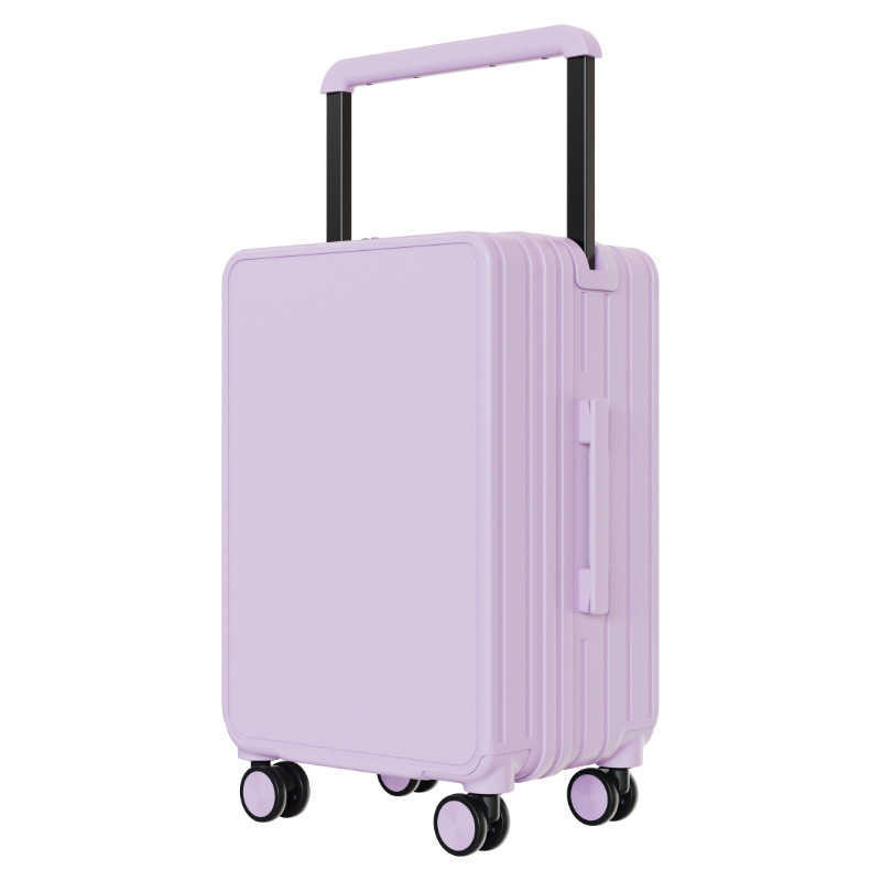 Casual Travel PC Suitcase Wide Trolley Case Universal Wheel Large Capacity Luggage 24 Inch Suitcase 0619-222