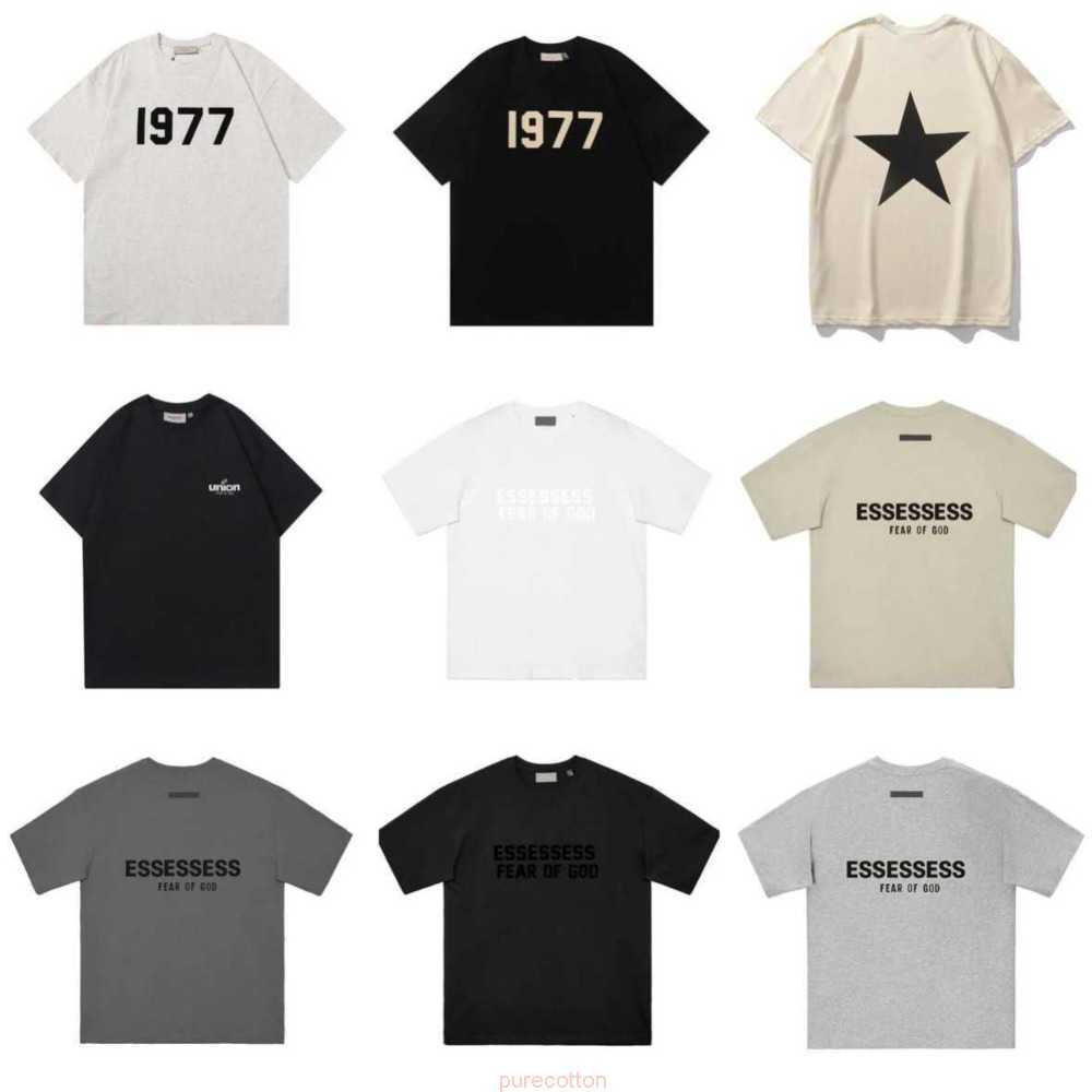 Top Craftsmanship Ess men women Fashion designer T-shirt Mens T-Shirts Street Casual fog Short Sleeve FG tees 1977 Cotton stereo printing polos shirt 3-1 26, G16
Top Craftsmanship Ess men women Fashion designer T-shirt Mens T-Shirts Street Casual fog Short Sleeve FG tees 1977 Cotton stereo printing polos shirt 3-1 26, G16
