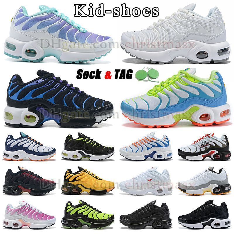 authentic tn plus kid shoes infant running shoes triple white black grey black blue green orange pink yellow red boys and girls youth big size 4y child toddler trainers, Tag+extra laces+socks
authentic tn plus kid shoes infant running shoes triple white black grey black blue green orange pink yellow red boys and girls youth big size 4y child toddler trainers, Tag+extra laces+socks