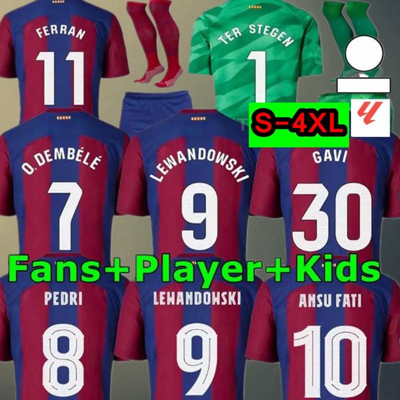 fans Player 23 24 LEWANDOWSKI soccer jersey GAVI camiseta de futbol PEDRI FERRAN 2023 2024 FC ANSU FATI RAPHINHA football shirt men kit kids equipments BarcelonaS 88, Gk
fans Player 23 24 LEWANDOWSKI soccer jersey GAVI camiseta de futbol PEDRI FERRAN 2023 2024 FC ANSU FATI RAPHINHA football shirt men kit kids equipments BarcelonaS 88, Gk