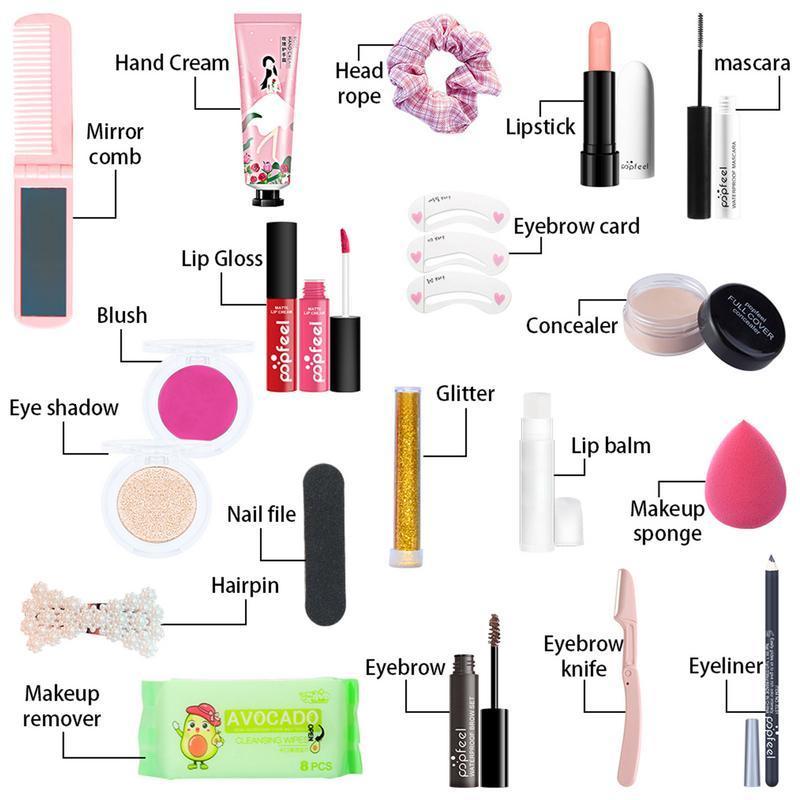 Decoration Calendar Advent Make Set Chritma Countdown Calendar For Girl Women Liptick Eye Shadow Concealer Makeup 230616 S Up Up
