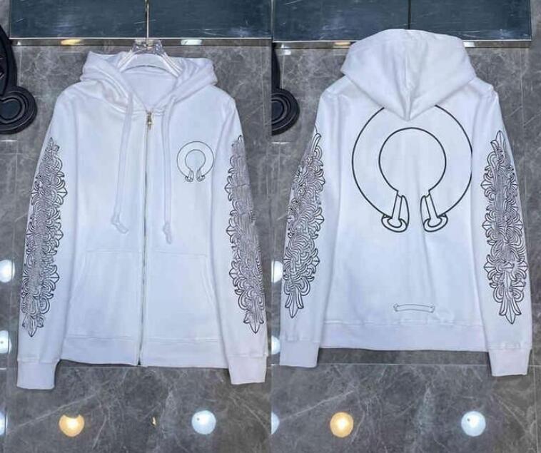 Fashion Luxury Women's Jackets Designer Zipper Sweatshirts Heart Horseshoe Cross Print Brand Ch Hoodies Men Chromes Coat Casual Pullover Loose Sweater Jacket Q7fI, Q1111
Fashion Luxury Women's Jackets Designer Zipper Sweatshirts Heart Horseshoe Cross Print Brand Ch Hoodies Men Chromes Coat Casual Pullover Loose Sweater Jacket Q7fI, Q1111