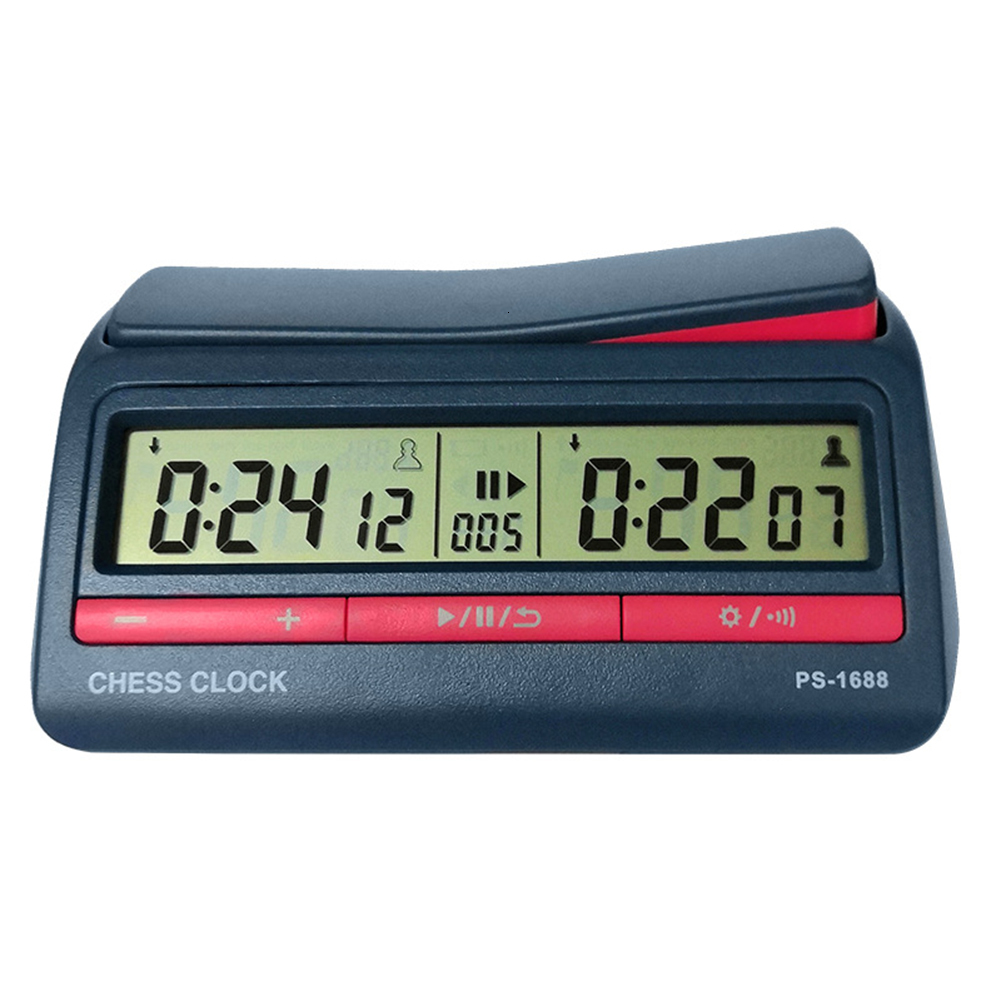 Chess Games Chess Digital Timer Professional Count Up Down Timer Plastic Battery Powered Multifunctional Lightweight for Family Personal Use 230617 - view 6