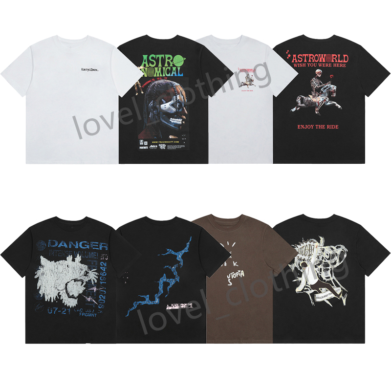 Designer Travis Mens women T shirts Fashion leisure short sleeve summer streetwear Cottons Loose letter print Luxurys High Street tops Clothing
Designer Travis Mens women T shirts Fashion leisure short sleeve summer streetwear Cottons Loose letter print Luxurys High Street tops Clothing
