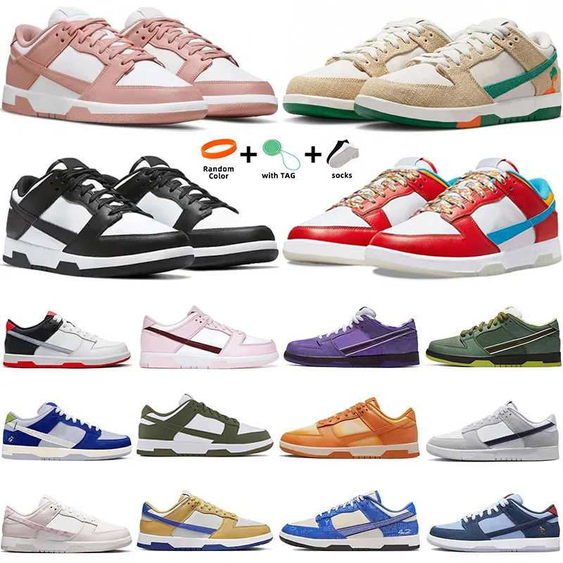 Running Shoes Low Sneaker Panda White Black Fruity Pebbles Pink Foam Grey Fog Chunky Green University Red UNC Medium Olive Platform Shoe Men Women Sports Sneakers, Color#19
Running Shoes Low Sneaker Panda White Black Fruity Pebbles Pink Foam Grey Fog Chunky Green University Red UNC Medium Olive Platform Shoe Men Women Sports Sneakers, Color#19