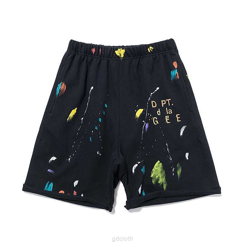 Men's Shorts American Fashion Brand Galleries Hand-painted Splash Printing Pure Cotton Terry Fog High Street 5-point Casual Pants Running Shorts 23, 15
Men's Shorts American Fashion Brand Galleries Hand-painted Splash Printing Pure Cotton Terry Fog High Street 5-point Casual Pants Running Shorts 23, 15