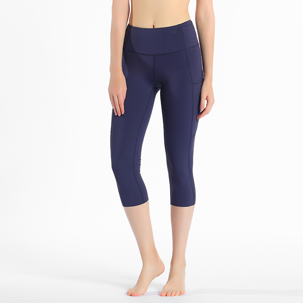 Quick Dry Nakedfeel Crop Yoga Pants nature Breathable training women Running High-Rise Leggings Fitness Wear Outfits Casual women Summer