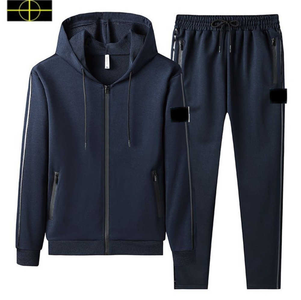 2023 Spring and Autumn Men's Tracksuits Fashion Classic stone island jacket Solid Casual Sports Suit jacket Men's Two Piece Hooded Zipper Top Pants, Black
2023 Spring and Autumn Men's Tracksuits Fashion Classic stone island jacket Solid Casual Sports Suit jacket Men's Two Piece Hooded Zipper Top Pants, Black