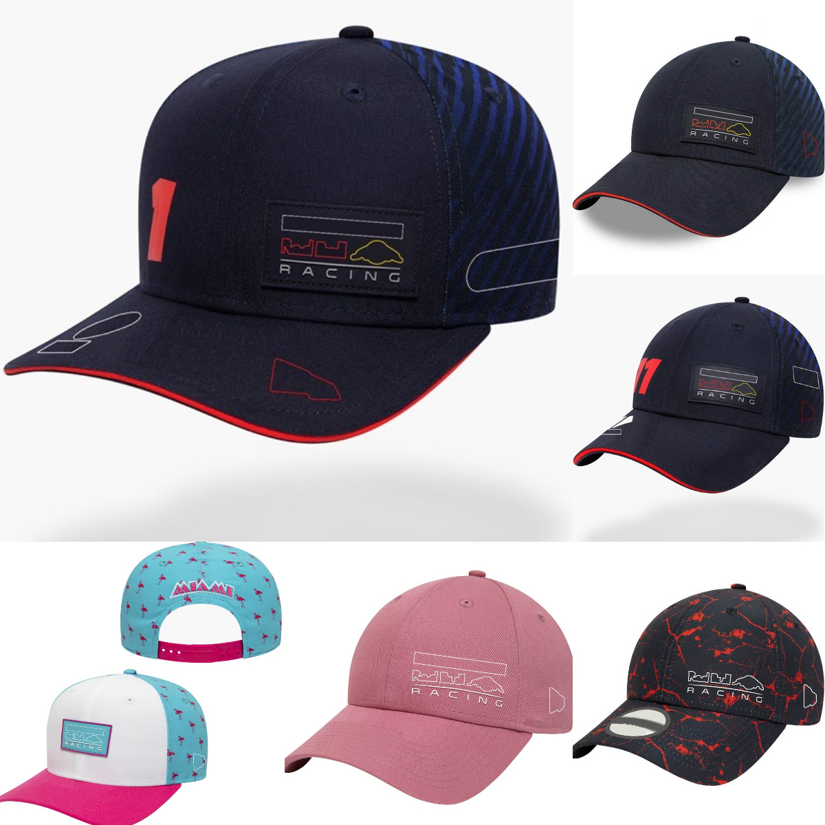 F1 2023 Team Racing Caps Formula 1 Driver Snapback Cap Curved Unisex Fashion Embroidered Baseball Cap Men's Casual Classic Visor Cap
F1 2023 Team Racing Caps Formula 1 Driver Snapback Cap Curved Unisex Fashion Embroidered Baseball Cap Men's Casual Classic Visor Cap