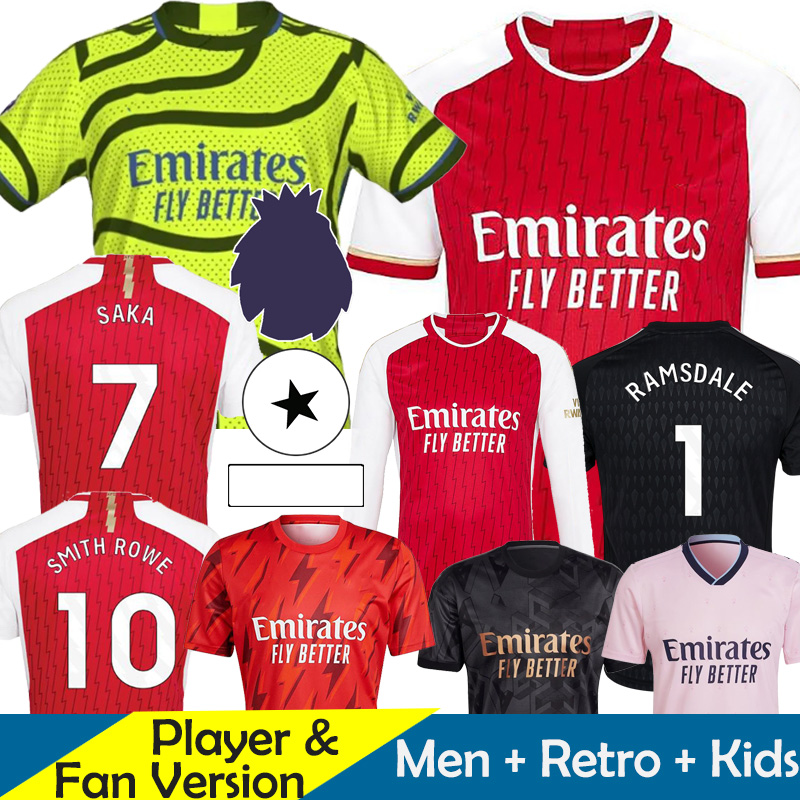 23/24 Arsen SAKA Soccer Jerseys Kids Kit Gunner Player Version Long Sleeve Football Shirt Camisetas Futbol Maillot Foot Goalkeeper ODEGAARD G.JESUS SMITH ROWE SALIBA, Home ligue 1 patch
23/24 Arsen SAKA Soccer Jerseys Kids Kit Gunner Player Version Long Sleeve Football Shirt Camisetas Futbol Maillot Foot Goalkeeper ODEGAARD G.JESUS SMITH ROWE SALIBA, Home ligue 1 patch