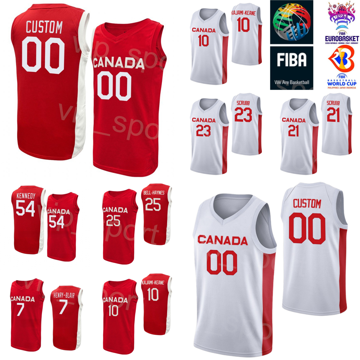 Screen Printed World Cup 2023 Basketball Canada Jersey 8 Andrew Wiggins 13 Kalif Young 54 Thomas Kennedy 34 Jackson ROWE 23 Phil SCRUBB 21 homas SCRUBB Team Red White
Screen Printed World Cup 2023 Basketball Canada Jersey 8 Andrew Wiggins 13 Kalif Young 54 Thomas Kennedy 34 Jackson ROWE 23 Phil SCRUBB 21 homas SCRUBB Team Red White