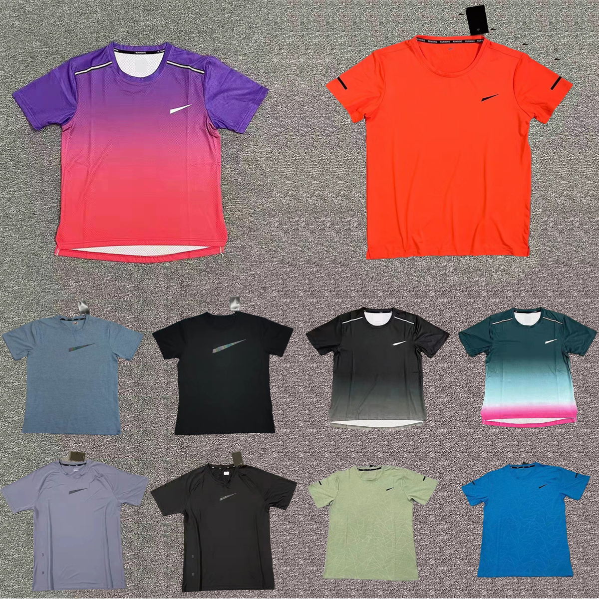 High quality tech fleece Designer summer mens womens ice silk techfleece tshirt t shirt essential for casual sports fitness basketball quick drying T shirt A028