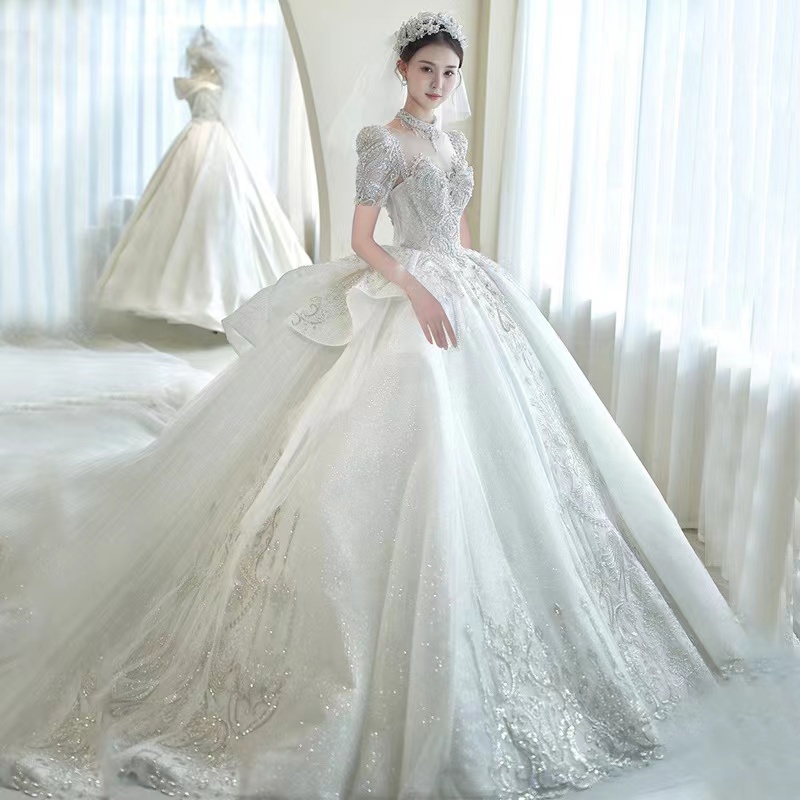 Dubai Arabic bling ball gown wed dress Plus Size Sweetheart Backless Sweep Train Bridal Gowns Bling Luxury Beading Sequins bride Dresses long sleeve muslim wed dress, Hunter
Dubai Arabic bling ball gown wed dress Plus Size Sweetheart Backless Sweep Train Bridal Gowns Bling Luxury Beading Sequins bride Dresses long sleeve muslim wed dress, Hunter