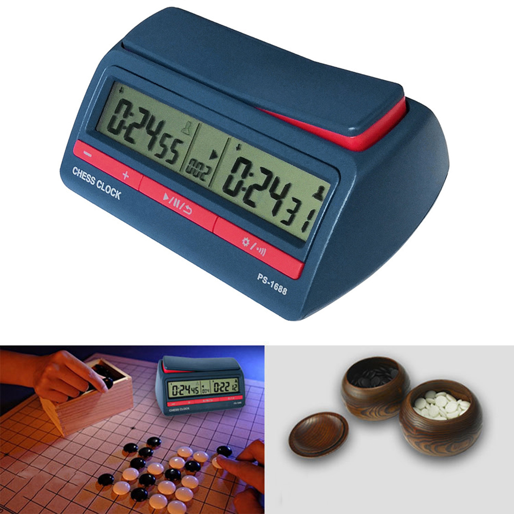 Chess Games Chess Digital Timer Professional Count Up Down Timer Plastic Battery Powered Multifunctional Lightweight for Family Personal Use 230617 - view 4