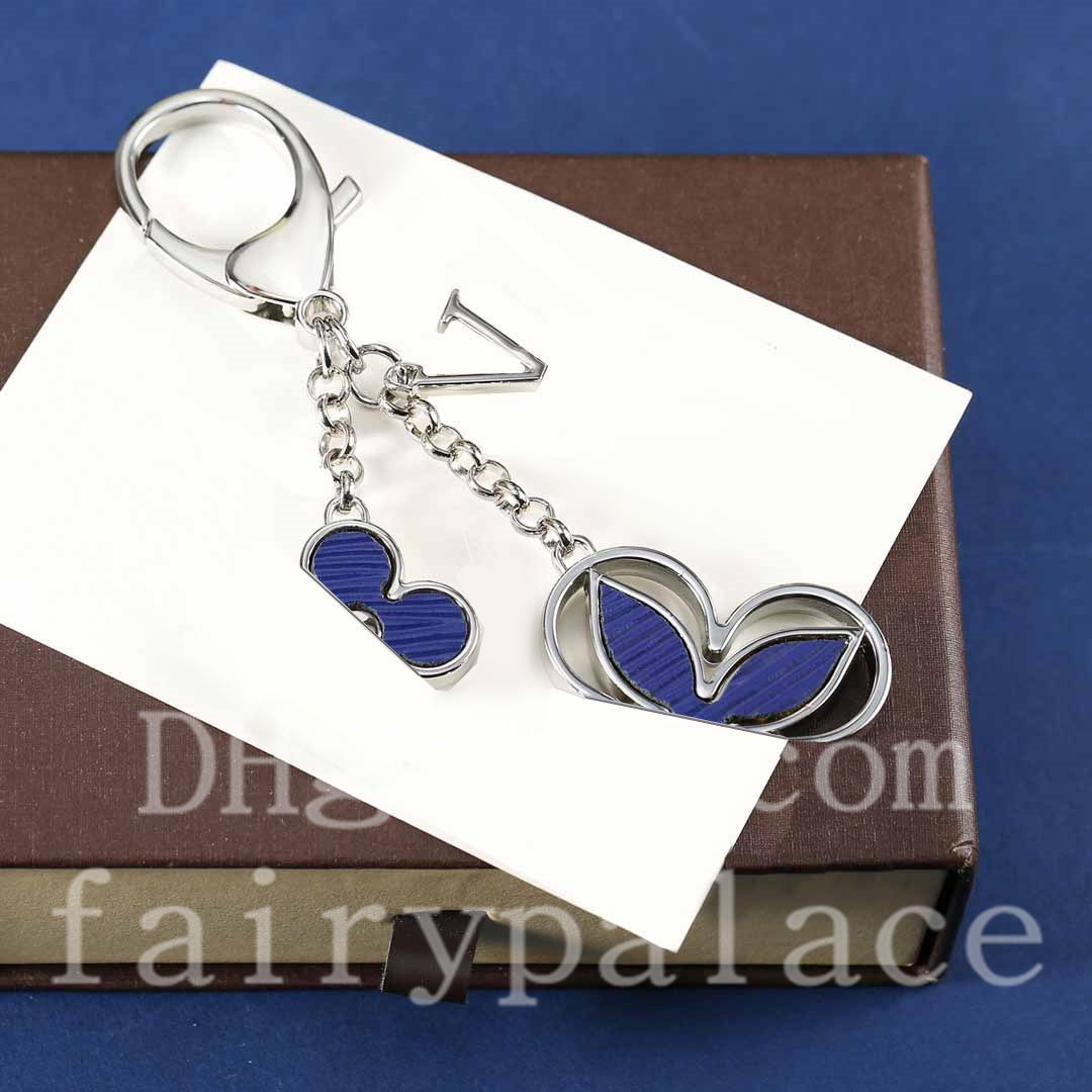 New style Luxury Key Buckle Car Keychain Handmade Classic Keychains Man Woman Fashion Necklace Bag Pendant Accessories Gift